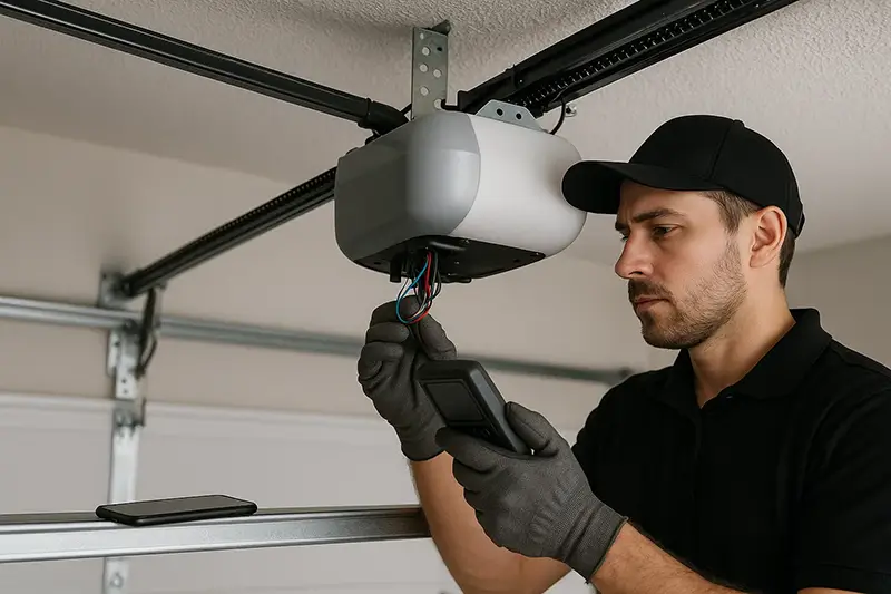Roll-Up Garage Door Opener Repair and Smart Upgrade in Boulder CO